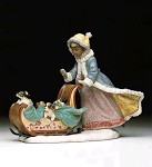 Lladro Playful_push_1992-2000&nbsp;2234M. 