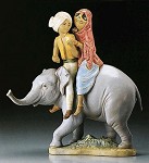 Lladro Hindu_children_1995-2000&nbsp;2298M 