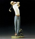Lladro Golfer_on_the_green_1995-00&nbsp;2315M 