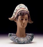 Lladro Pensive_harlequin&nbsp;2367. 