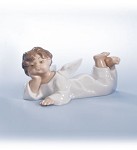 Lladro Angel,_reclining 4541.