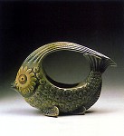 Lladro Fish_centerpice_(green)_1970-74&nbsp;4694G 
