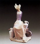 Lladro Milkmaid_with_wheelbarrow&nbsp;4979, 