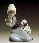 Lladro Dog_&_cat_1979-97 5032G