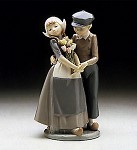 Lladro Dutch_couple_with_tulips_1982-85&nbsp;5124G 