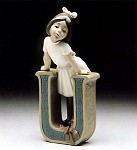 Lladro Vowel_u_=_ursula_1982-85&nbsp;5149G 