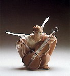 Lladro Heavenly_cello_1988-93&nbsp;5492G 