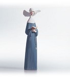 Lladro Prayful_moment_(white)_1988-91&nbsp;5500.3G 