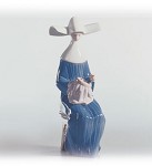 Lladro Time_to_sew_(blue)&nbsp;5501. 