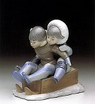 Lladro Hang_on!_1990-95&nbsp;5665G 