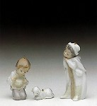 Lladro Holy_shepherds_(with_hooks)_1991_only&nbsp;5809G 