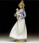 Lladro Modern_mother_1992-96&nbsp;5873G 