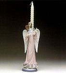 Lladro Angel_with_lyre_candelholder_1992-97 5949G