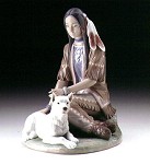 Lladro Indian_maiden&nbsp;6369. 
