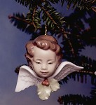 Lladro Seraph_with_holly&nbsp;6394. 