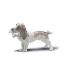 Lladro Morning_delivery_dog_1997-2001&nbsp;6398G 