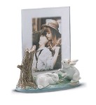 Lladro Portrait_frame(garden_bunnies)&nbsp;6604. 