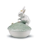 Lladro Box(garden_bunnies_collection)&nbsp;6607. 