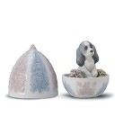 Lladro Puppy_surprise&nbsp;6617. 