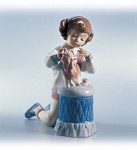 Lladro My_pretty_puppy_1999-02&nbsp;6635G. 