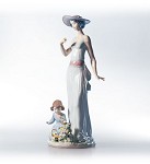 Lladro Flower_in_bloom_1999-02&nbsp;6648G 