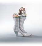 Lladro A_well_heeled_puppy&nbsp;6744. 