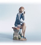 Lladro Always_on_the_go&nbsp;6749. 