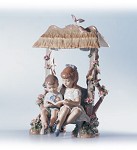 Lladro A_reading_lesson&nbsp;6766. 