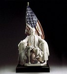 Lladro Abraham_lincoln&nbsp;7554. 