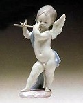 Lladro Angel_with_flute 1233