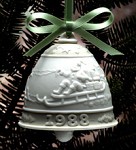 Lladro Christmas_bell_1988&nbsp;5525 