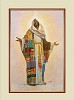 Coat of Many Colors Matted Print 31 by Thomas Blackshear