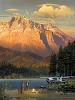 Fish Tales at Beaver Camp LIMITED EDITION CANVAS by William Phillips