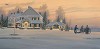 Christmas Traditions at Watchman Hill Inn LIMITED EDITION CANVAS by William Phillips