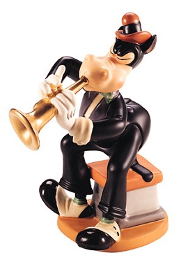 Symphony Hour Horace Horsecollar Horace's High Notes by WDCC Disney Classics Image is watermarked for copyright protection and is not present on the actual art work.