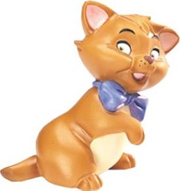 The Aristocats Toulouse Little Tiger by WDCC Disney Classics Image is watermarked for copyright protection and is not present on the actual art work.