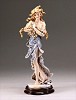 Lladro Angel With Accordian 1976-85