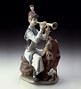 Lladro Practice Makes Perfect- Rockwell Le5000