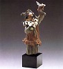 Lladro Goyescas Harlequin With Dove 1988-93