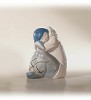 Retired Lladro&nbsp;Eskimo Boy  White/dec.