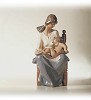 Lladro In Mothers Arms 2000-2002