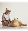 Lladro&nbsp;Woman With Bird