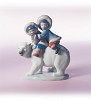 Retired Lladro&nbsp;Eskimo Riders