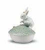 Retired Lladro&nbsp;Box(garden Bunnies Collection)