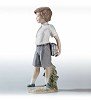 Retired Lladro&nbsp;Little School Boy