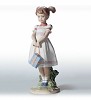 Retired Lladro&nbsp;Little School Girl