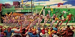 Ernie Barnes&nbsp;Homecoming-Unsigned