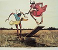 Ernie Barnes&nbsp;Springboard-Unsigned