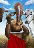 Terry Wilson&nbsp;Maasai Calabash Giclee