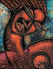 Poncho Brown Eyed Beauty Giclee S/n 62